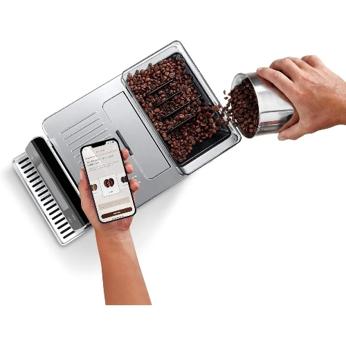 Кофемашина Delonghi ECAM630.75.TM 1450Вт черный/серебристый