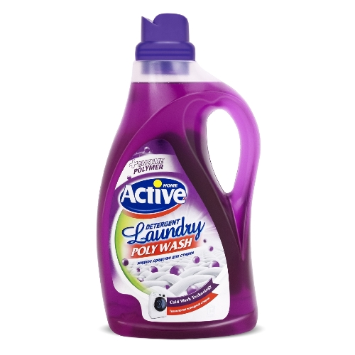Гель для стирки ACTIVE универсальный 2500 мл. Poly wash (511601412)