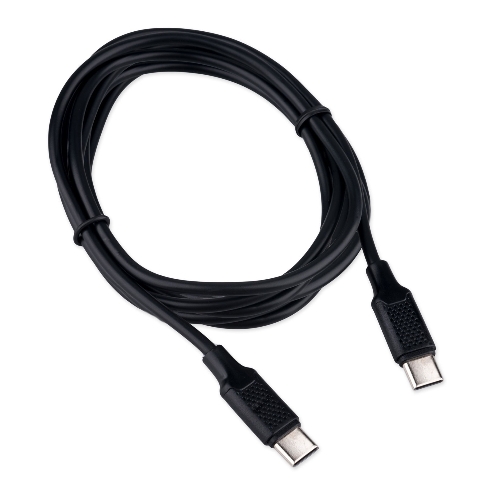 Кабель USB2.0 Cablexpert CC-USB2-CMCM-60-1.8M, Type-C/Type-C, 3A, 60Вт, PD/QC3.0, медь, 1.8м, черный, пакет