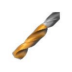Сверло спиральное по металлу Denzel 7,5 x 109мм, Р6М5, Golden Tip