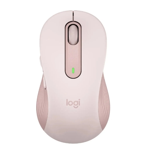 Мышь беспроводная Logitech Signature M650 розовый, 4000 dpi, радиоканал, Bluetooth, USB, кнопки - 5