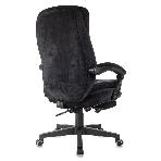 Кресло Бюрократ T-9950MSG-F/BLACK-PU черный, экокожа