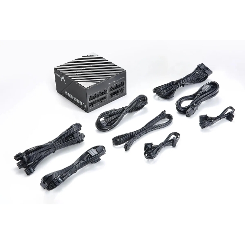 Блок питания Aerocool/Formula ATX 1000W VL-1000G5 MOD Gen5 RTL, 1000Вт, 80 PLUS Gold, 140мм, модульный, черный и серый