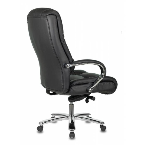 Кресло Бюрократ T-9925SL/BLACK черный, кожа