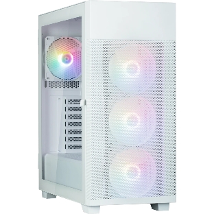 Компьютерный корпус ZALMAN S5 NEO, ATX, белый, WINDOW, 2xCOMBO (3.5