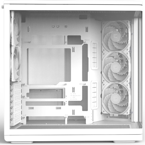 Компьютерный корпус ZALMAN MidTower P60 белый (ATX, без БП, 5x120мм ARGb fans, 1xUSB Type C, 2xUSB 3.0) (Zalman P60 белый)