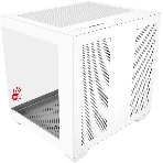 Компьютерный корпус Bloody CC-121 белый без БП mATX 7x120мм 1xUSB2.0 1xUSB3.0 audio