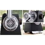Мясорубка электрическая Bosch MFWS650B черный, 2100 Вт, 3.5 кг/мин, реверс, защита от перегрузки, насадки - 5