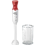 Блендер погружной Bosch MSM 64010 красный, 450 Вт, 2 скорости, турбо