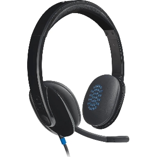 Гарнитура Logitech USB Headset H540 чёрный, проводная, USB