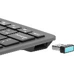 Клавиатура беспроводная A4Tech Fstyler FBX51C серый USB BT/Radio slim Multimedia