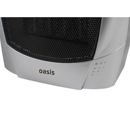 Тепловентилятор Oasis KS-15 серый, 1500 Вт, 20 м2