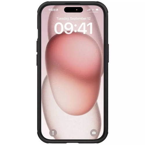 Чехол Super Frosted Shield Pro, черный, (AP IP15 Plus)