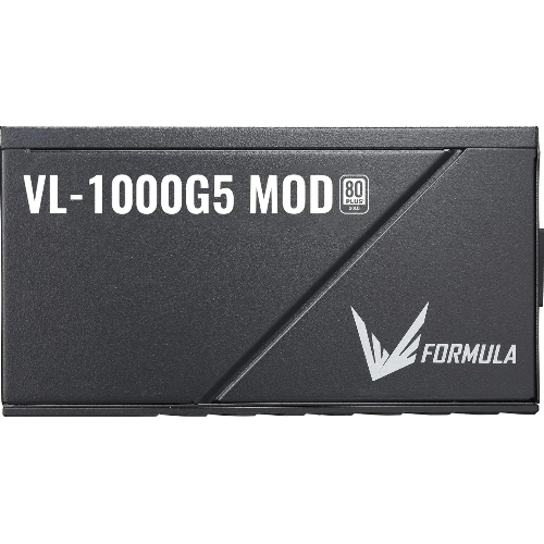 Блок питания Aerocool/Formula ATX 1000W VL-1000G5 MOD Gen5 RTL, 1000Вт, 80 PLUS Gold, 140мм, модульный, черный и серый