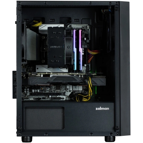 Компьютерный корпус MiniTower Zalman T3 PLUS черный (Zalman T3 PLUS) (без блока питания)