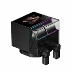 Система охлаждения Water Cooling System PCCooler DS360 Display BK (310W, 360мм, LED, Black, ARGb Pump/Fans: 3x120мм, 90.56CFM, 39.8dBA, 2500RPM/Pump height 65мм, 15dBA, 2600RPM, Rad thickness 27мм/S: 1851, 1700, 1200, 115X, AM5, AM4)