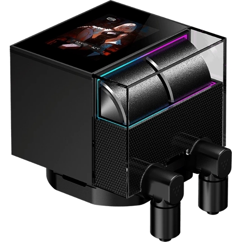 Система жидкостного охлаждения PcCooler DS360 Display ARGB Soc-AM5/AM4/1200/1700/1851 черный 4-pin 39.8dB Al LCD 310W Ret (DS360-BKAWXY-GL)