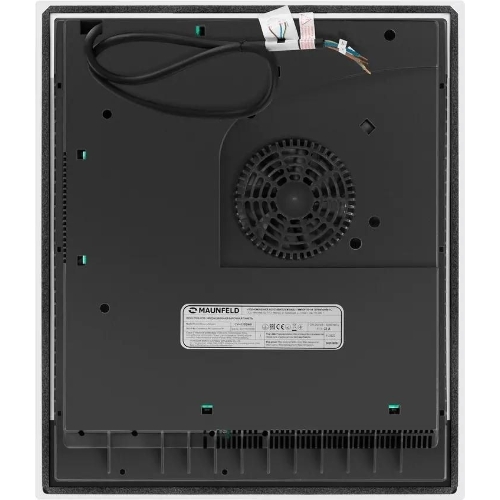 Индукционная варочная панель Maunfeld CVI453SBWH Inverter, конфорок: 3 шт., стеклокерамика, независимая, белый