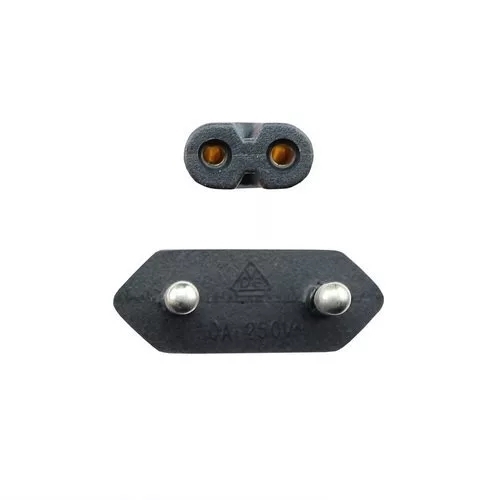 Кабель для аудио-видео техники IEC-320-C7--розетка 220V, 2-pin, 1,8м, медь, VCOM