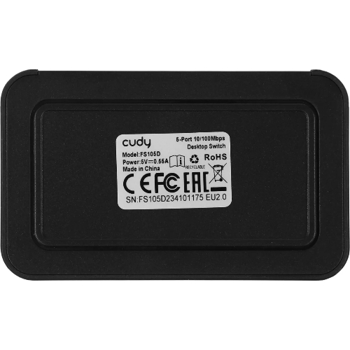 Коммутатор Cudy FS105D, 5×100 Мбит/с