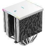 Кулер для процессора DEEPCOOL AK620 DIGITAL SE WH LGA20XX/1700/1200/115X/AM5/AM4 (9шт/кор, TDP 260W, PWM, DUAL Fan 120мм, 6 тепл. трубок, ARGb, белый) RET (R-AK620-WHADMN-GJD)