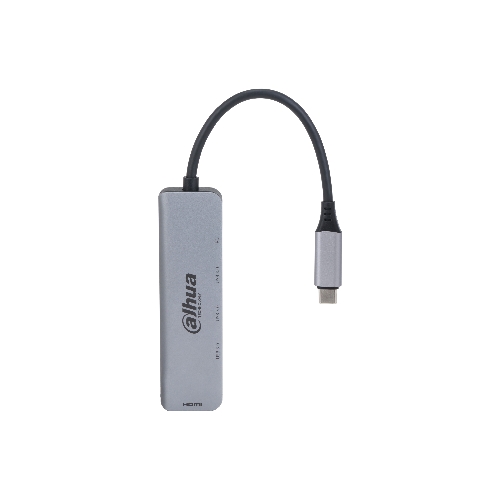 USB-концентратор Dahua TC35, USB Type-C, HDMI + USB 3.0 + PD Docking Station, USB