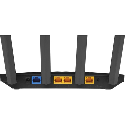 Роутер TP-Link AX1500 Dual-Band Wi-Fi 6 RouterSPEED: 300 Mbps at 2.4 GHz + 1201Mbps at 5 GHzSPEC: 4× Antennas, 1GHz Dual Core CPU, 1× Gigabit WAN Port + 3× Gigabit LAN Ports, 1024-QAM, OFDMAFEATURE: Tether App, WPA3, Access Point Mode, IPv6 Supported, IPTV, Bea