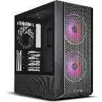 Корпус Lian Li Lancool 216 Black RGB, Midi-Tower, чёрный, 2 x 160 мм, 1 x 140 мм