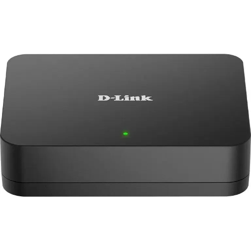 Коммутатор D-Link DGS-1005A, 5×1 Гбит/с, неуправляемый