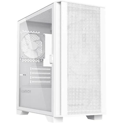 Компьютерный корпус Montech AIR 100 LITE белый без БП mATX 2x120мм 1xUSB 2.0 2xUSB 3.0 audio bott PSU