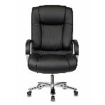 Кресло Бюрократ T-9925SL/BLACK черный, кожа