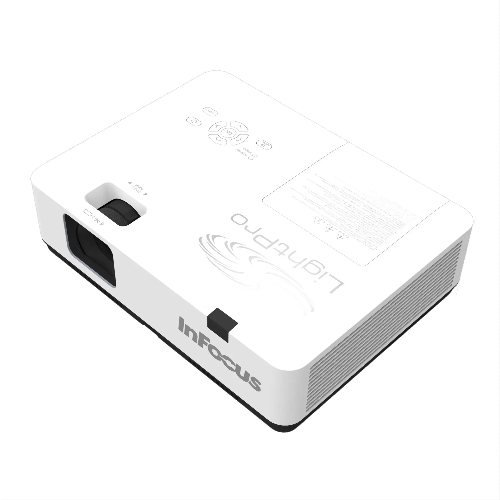 Проектор INFOCUS IN1036 3LCD, 5000 lm, WXGA, 1.371.65:1, 50000:1, (Full 3D), 16W, 2хHDMI 1.4b, VGA in, CompositeIN, 3,5 audio IN, RCAx2 IN, USB-A, VGA out, 3,5 audio OUT, RS232, Mini USB B serv, RJ45, 3,3 кг