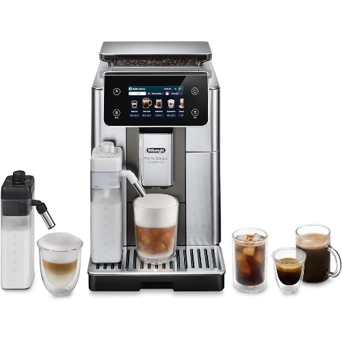 Кофемашина Delonghi ECAM630.75.TM 1450Вт черный/серебристый