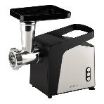 Мясорубка электрическая ENERGY EN-153 черный, 2400 Вт, 1.5 кг/мин, реверс, защита от перегрузки, насадки - 4