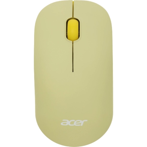 Комплект клавиатура + мышь Acer OCC205 беспроводной USB, 1200 dpi, зеленый/желтый