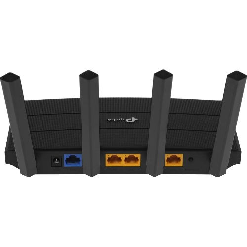 Роутер TP-Link AX1500 Dual-Band Wi-Fi 6 RouterSPEED: 300 Mbps at 2.4 GHz + 1201Mbps at 5 GHzSPEC: 4× Antennas, 1GHz Dual Core CPU, 1× Gigabit WAN Port + 3× Gigabit LAN Ports, 1024-QAM, OFDMAFEATURE: Tether App, WPA3, Access Point Mode, IPv6 Supported, IPTV, Bea