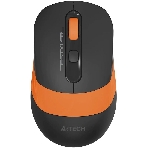 Мышь беспроводная A4Tech Fstyler FG10S черный/оранжевый, 2000 dpi, радиоканал, USB, кнопки - 4