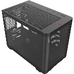 Компьютерный корпус Bloody BD-CC112 черный без БП mATX 9x120мм 2xUSB 3.0 audio bott PSU