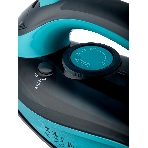Утюг BRAYER BR4019 голубой/черный, 2400 Вт, 25 г/мин, 140 г/мин, 320 мл