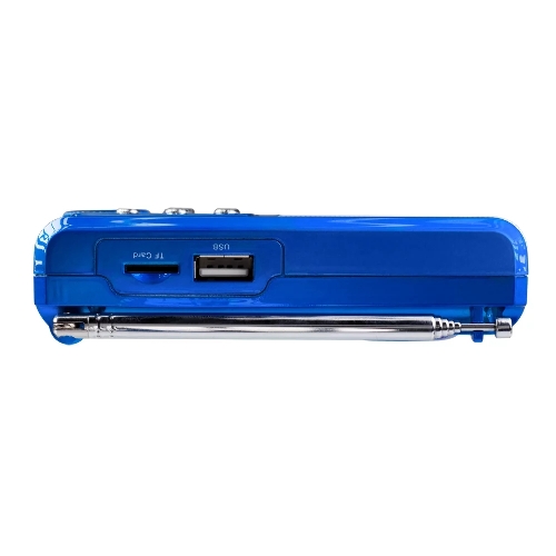 Радиоприемник Perfeo мини-аудио Sound Ranger, FM MP3 USB microSD In/Out ридер, BL-5C 1000mAh, синий (PF-SV922BLU)