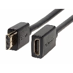 Кабель удлинительный HDMI-19M---HDMI-19F ver 2.0, 2m, TELECOM TCG235MF-2M