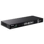 Коммутатор неуправляемый Tenda TEG1120P-16-250W PoE, 18 портов, 18x1 Гбит/с, PoE 16х30 Вт (до 250Вт), SFP 2x1 Гбит/с