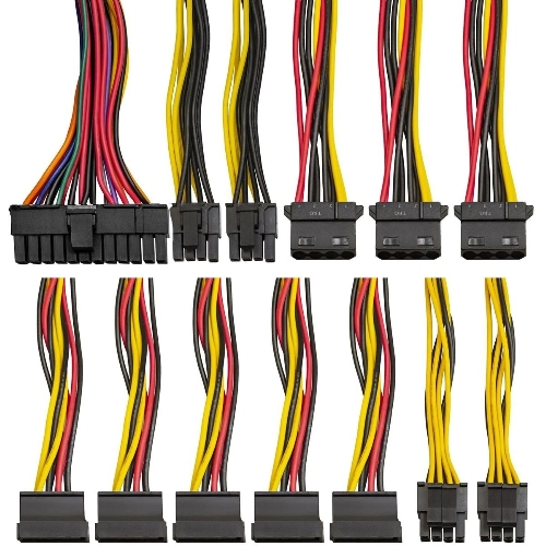 Блок питания ExeGate 850NPXE (EX292245RUS-S), 850Вт, (ATX, PPFC, SC, 12cm fan, 24pin, 2x(4+4)pin, 2xPCI-E, 5xSATA, 3xIDE, черный, кабель 220V 1,8м с защитой от выдергивания)