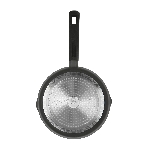 Сковорода-гриль Rondell Trumpf RDA-1341 круглая 20см покрытие: Xylan Plus ручка несъемная (без крышки) черный