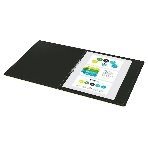 Папка на 2-х кольцах Бюрократ DeLuxe DL0740/2MILK A4 пластик 0.7мм кор.32мм молочный