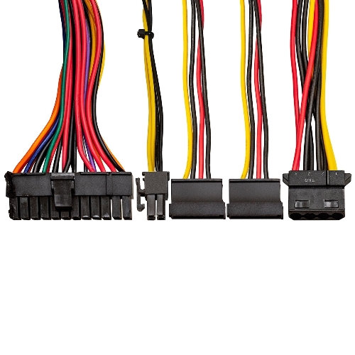 Компьютерный корпус Minitower ExeGate BAA-303M-AA500 (mATX, БП AA500 с вент. 8см, 2*USB, HD Audio, черный)