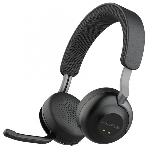 Гарнитура JLab Epic Work ANC Wireless Duo with Stand чёрный, беспроводная, Bluetooth/радиоканал/USB-C, ANC (шумоподавление), до 9 м, в комплекте подставка