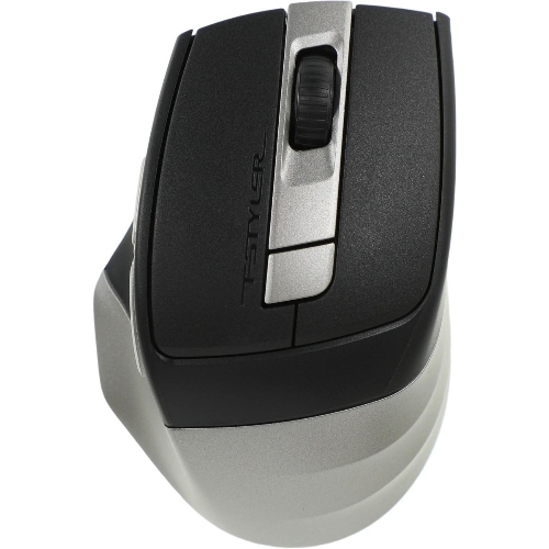 Мышь беспроводная A4Tech Fstyler FB35C серый/черный, 2000 dpi, радиоканал, Bluetooth, USB, кнопки - 6