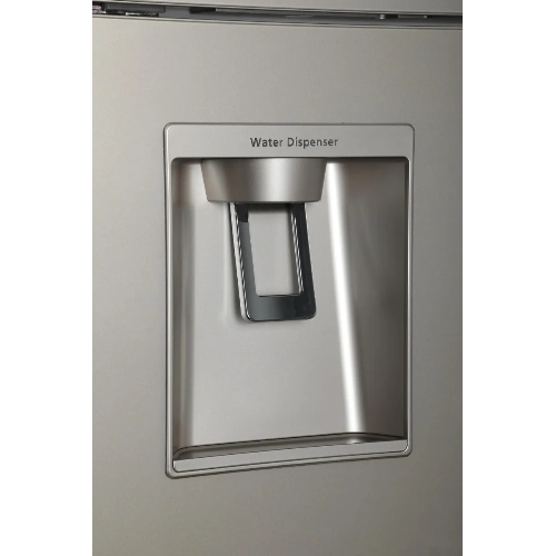 Холодильник Hitachi R-W660PUC7X GC шампань стекло двухкамерный 396/144л морозилка сверху, No Frost, Side by Side