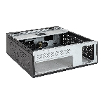 Компьютерный корпус Desktop ExeGate EX294018RUS FL-102 (mini-ITX, без БП, 2*USB+1*USB 3.0, аудио, черный)